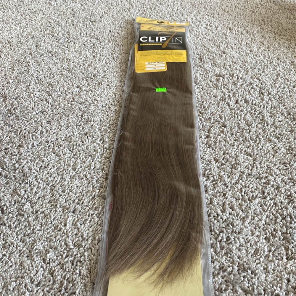 Black Diamond Real Hair Clip in Extensions